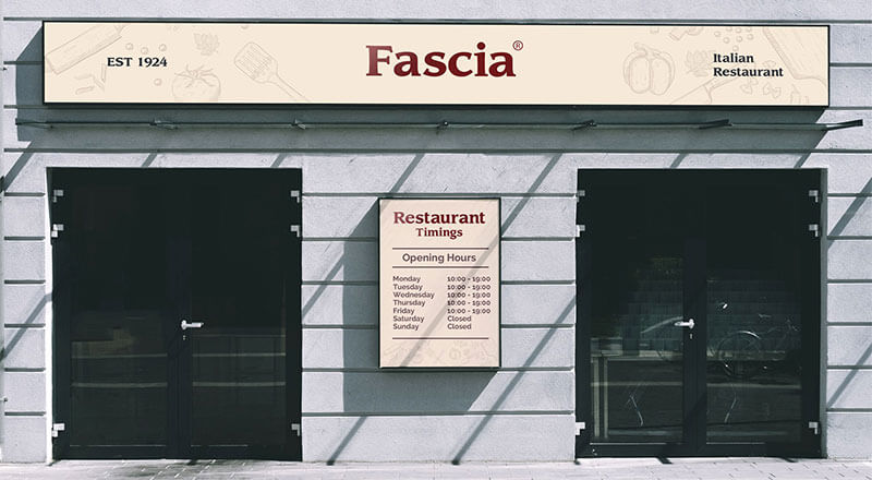 Download Free Storefront Shop Fascia With Poster Mockup PSD ...