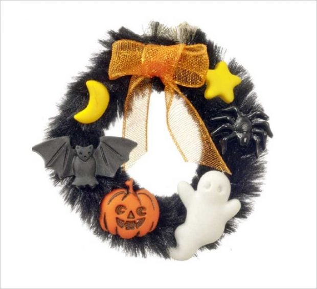 20 Best Halloween Wreaths for Front Door 2020 from Amazon - Designbolts