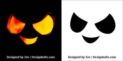 10 Simple / Easy Pumpkin Carving Stencils, Templates, Patterns & Ideas ...