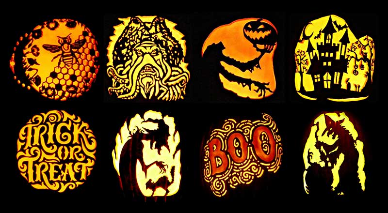 70+ Advanced Challenging Halloween Pumpkin Carving Ideas 2020 for