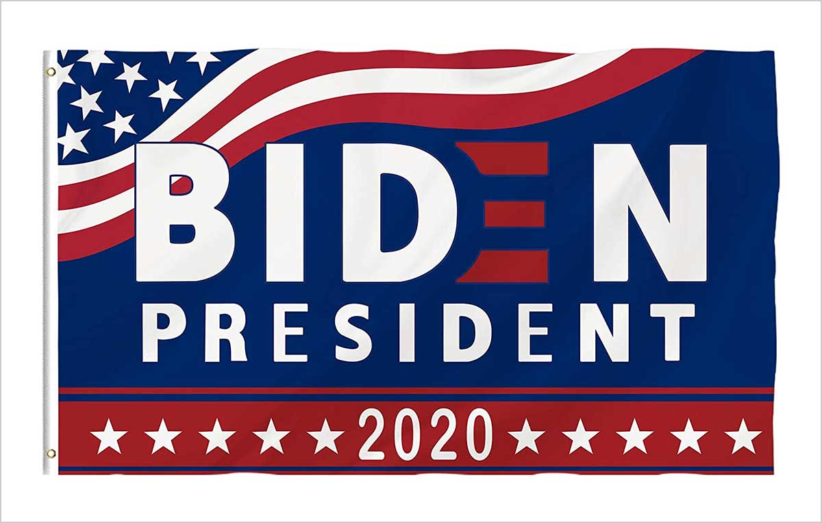 Buy the Best 20 Yard Signs & Flags for Biden President 2020 | Designbolts