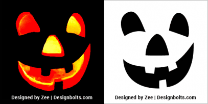 10 Free Easy Halloween Pumpkin Carving Stencils, Templates & Ideas 2020 ...