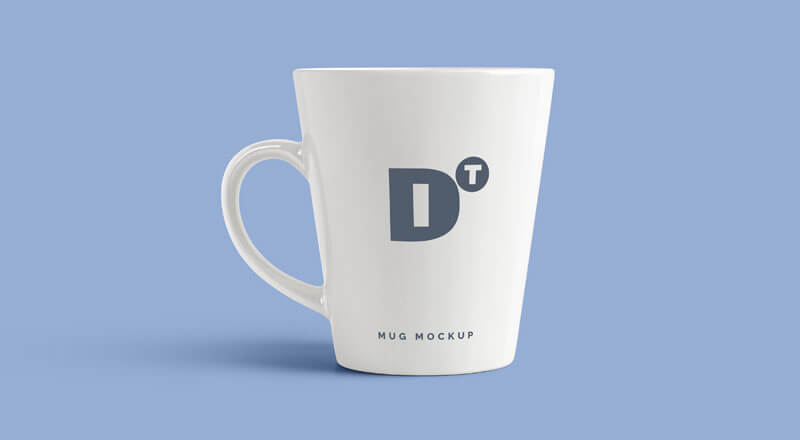 Free Ceramic Coffee Mug Mockup PSD | Designbolts