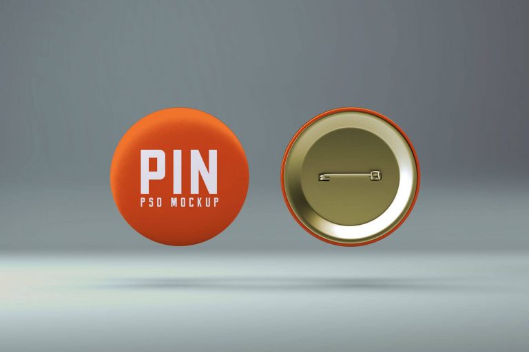 pin button mockup