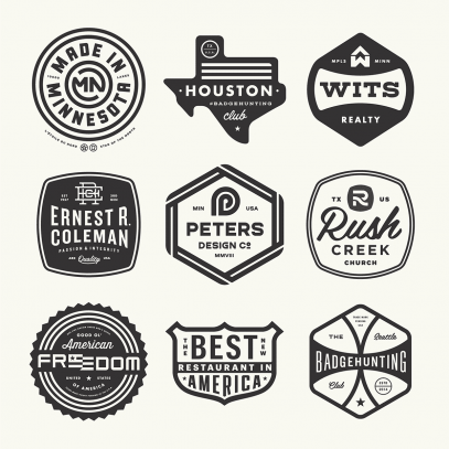 Inspiring Vintage Badge Logos from 2000 - 2020 - Designbolts