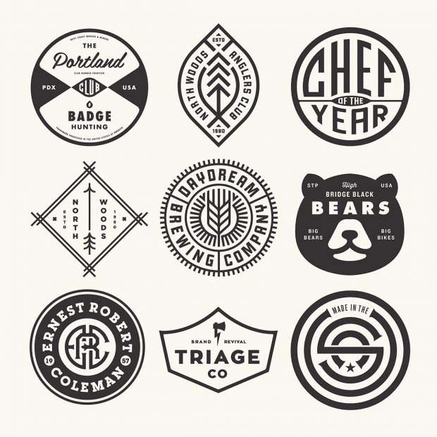 Inspiring Vintage Badge Logos from 2000 - 2020 - Designbolts