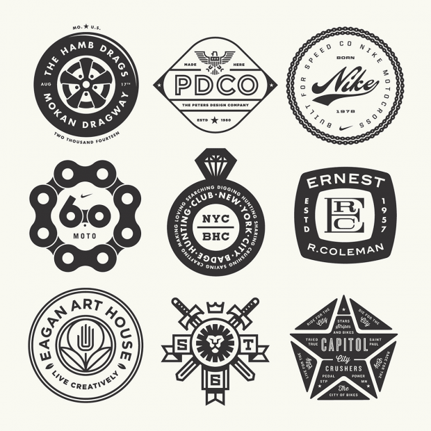Inspiring Vintage Badge Logos from 2000 - 2020 - Designbolts