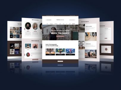 Free Web Theme / Website Presentation Mockup PSD - Designbolts