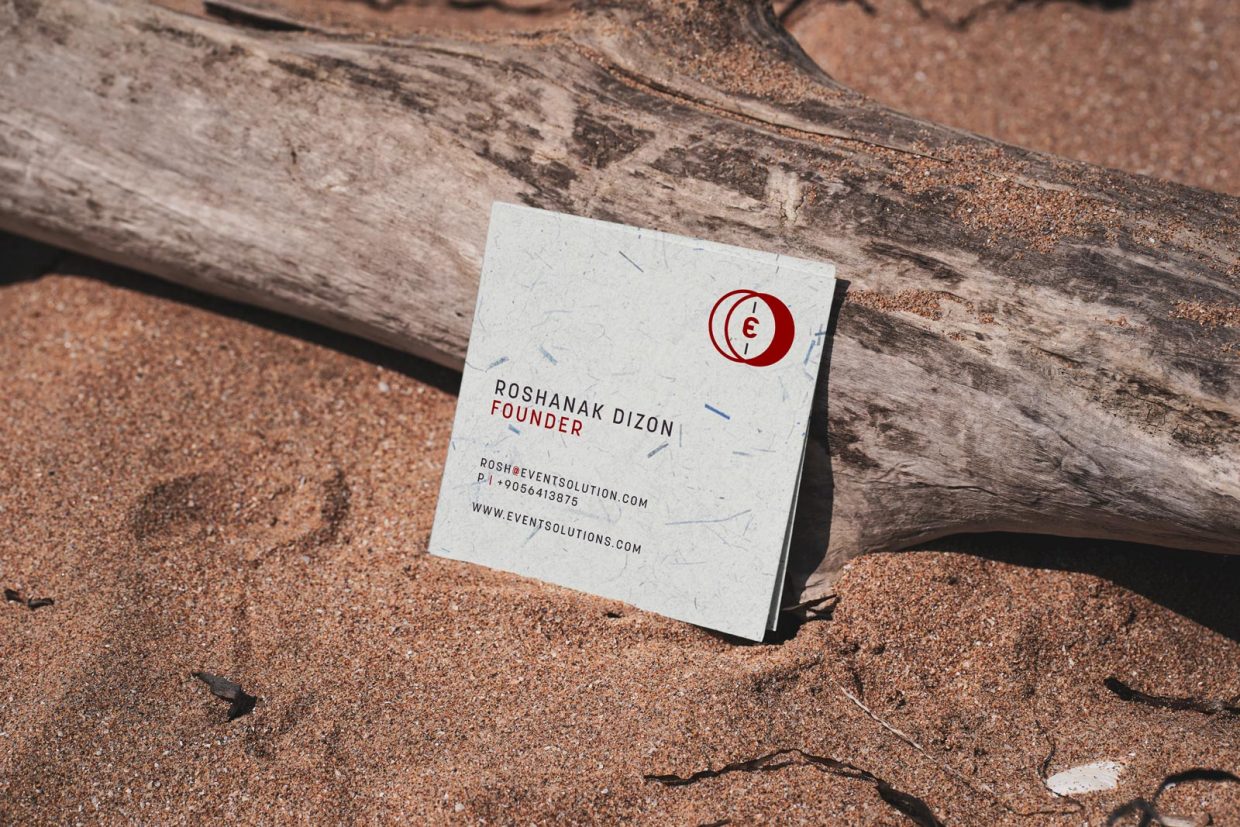 Download Free Square Business Card Mockup PSD | Designbolts