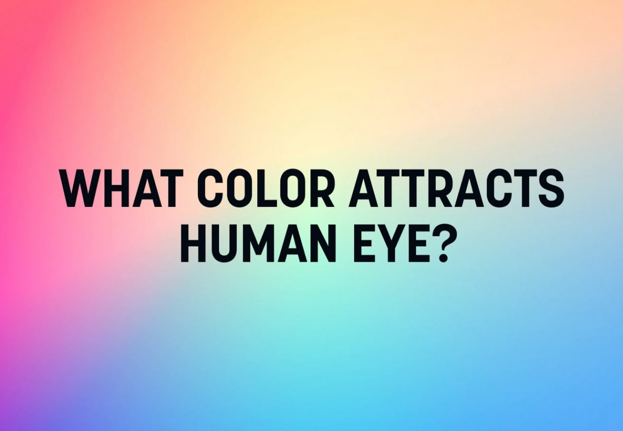 What Color Attracts Human Eye the Most Designbolts