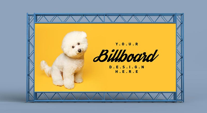 Download Free Billboard Backdrop Mockup Psd Designbolts