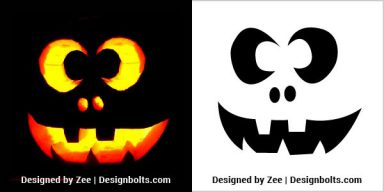10 Free Easiest Halloween Pumpkin Carving Stencils, Templates & Ideas ...
