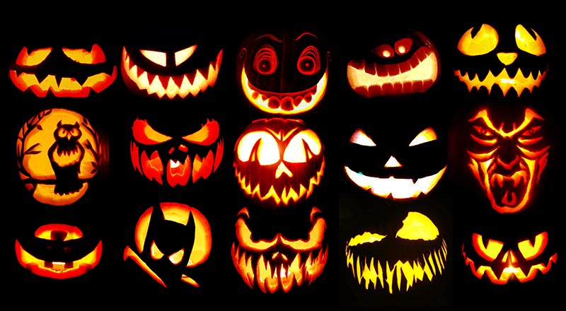 50+ Free Scary Jack o' Lantern Carving Ideas & Faces 2021 - Designbolts