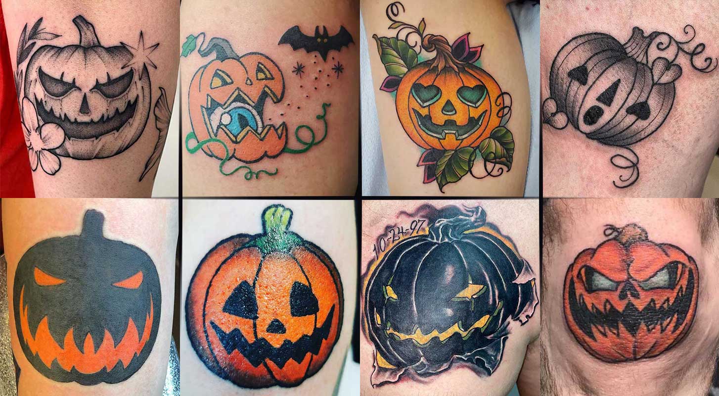 Best Pumpkin tattoo ideas for those who loves Halloween  YouTube