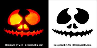 10 Free Super Scary Pumpkin Carving Stencils, Templates & Ideas 2021 ...