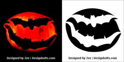 10 Free Scary Pumpkin Carving Stencils, Templates & Ideas 2021 for ...