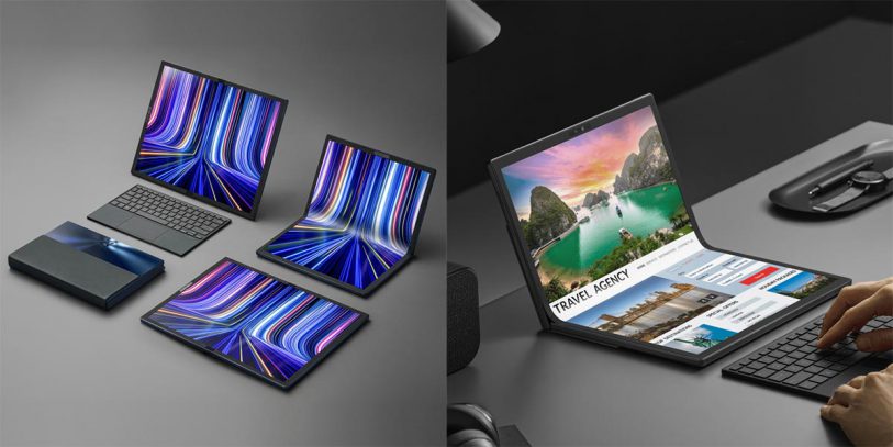 World's First Foldable Screen Laptop - ASUS Zenbook 17 - Designbolts