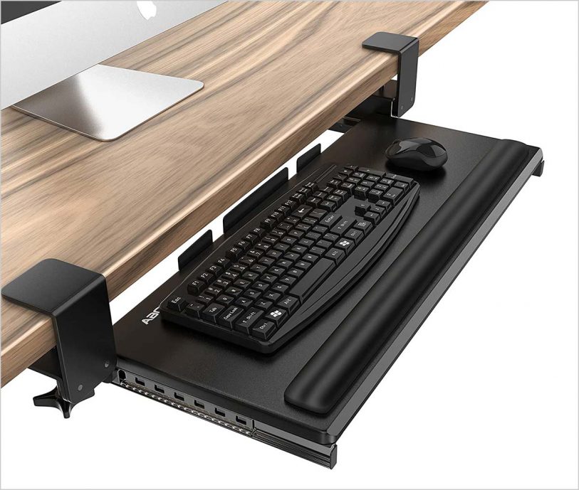 10+ Best Under Desk Keyboard Trays with Ergonomic Sliding - Designbolts