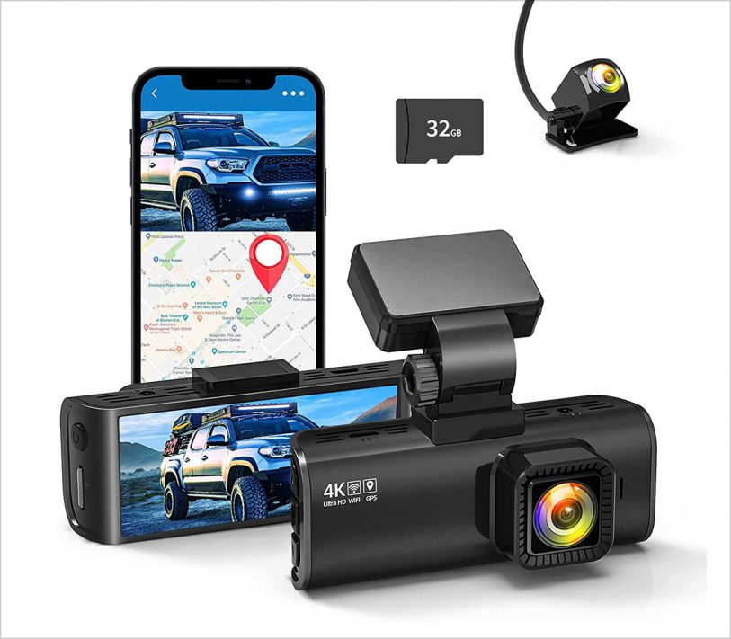 30 Best 4K Dash Cam Built-in WiFi & GPS 2022 - Designbolts