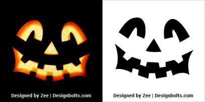 10 Free Scary Halloween Pumpkin Carving Stencils & Patterns 2022 ...