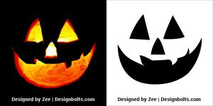 10 Free Scary Halloween Pumpkin Carving Stencils & Patterns 2022 ...