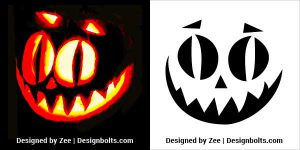 10 Free Scary Halloween Pumpkin Carving Stencils, Ideas & Templates ...