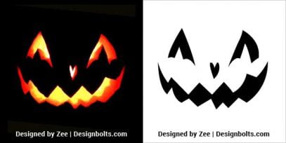 10 Free Scary Halloween Pumpkin Carving Stencils, Ideas & Templates ...