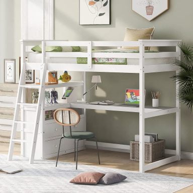 10 Best Bunk Beds With Computer Desk Underneath 