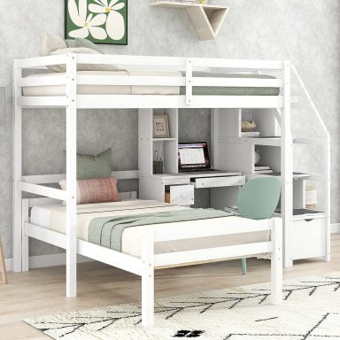 10 Best Bunk Beds With Computer Desk Underneath 