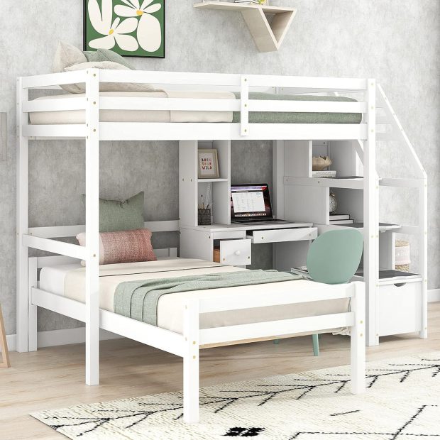 10 Best Bunk Beds With Computer Desk Underneath Buy From Amazon Designbolts