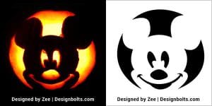 10 Free Disney Halloween Pumpkin Carving Stencils 2023 For Kids ...