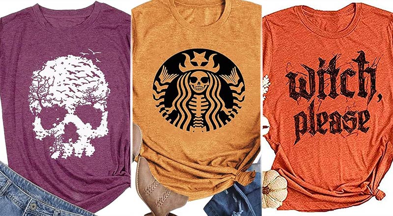 35 Classy Halloween T Shirts 2023 For Women Designbolts