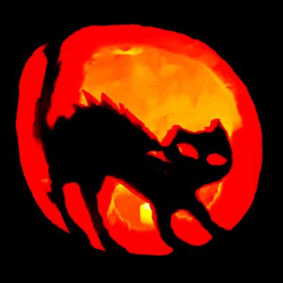 50+ Cat Halloween Pumpkin Carving Ideas 2023 - Designbolts