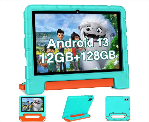 Kids Tablet 10 Inch Android 13 Tablets For Kid With Shockproof Case 600x490 