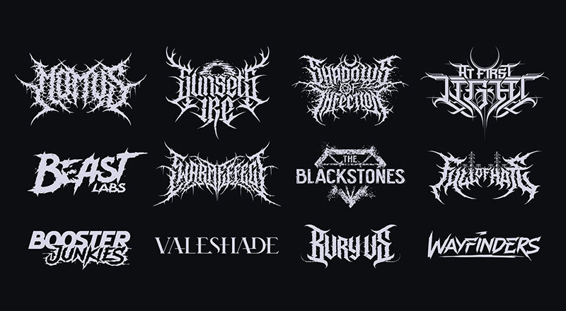 Punk-&-Rock-Style-Logo-Designs-To-Rock-Your-Day